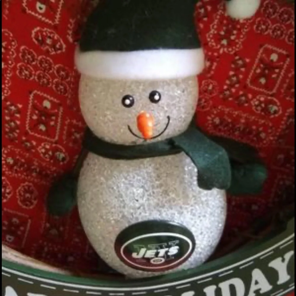Jets christmas wreath